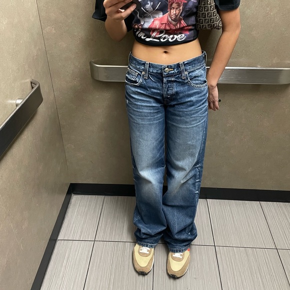 EB Denim Low Rise Baggy Jean - Picture 3 of 5